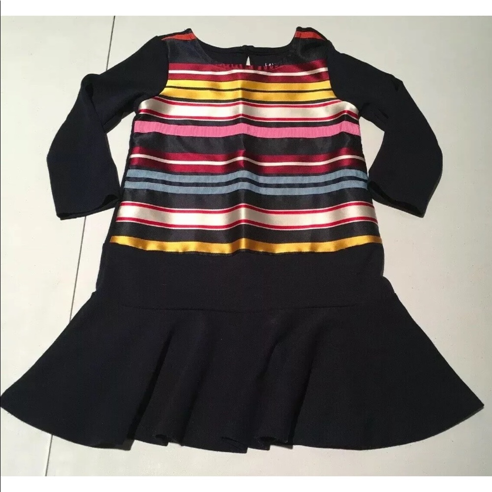 Lands End Girls Dress with Sweater Size 4